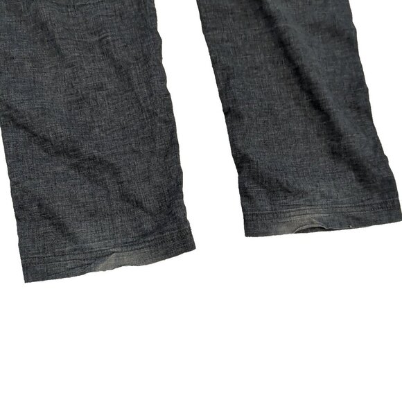PrAna Pants Mens W36xL30 Gray Lightweight Hemp Slim Outdoors Walking Utility - Picture 10 of 15